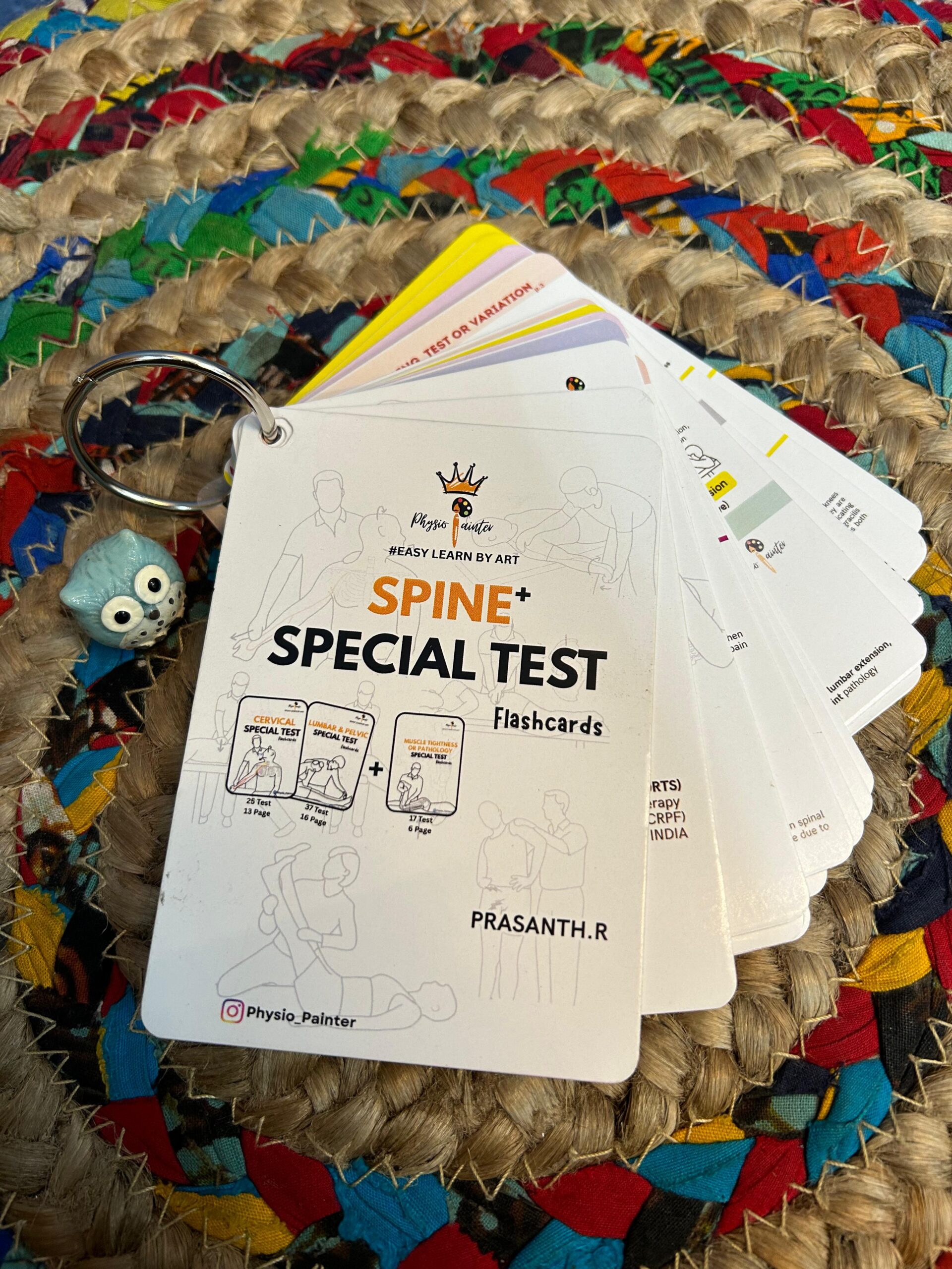 SPINE & MUSCLE LENGTH SPECIAL TEST FLASHCARDS (A7 โ 3x4 Inch) - Image 2