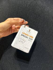 LOWER LIMB SPECIAL TEST FLASHCARDS (A7 – 3x4 Inch)