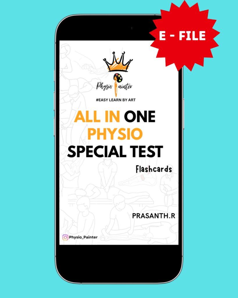 ALL IN ONE PHYSIO SPECIAL TEST FLASHCARDS (E-book)